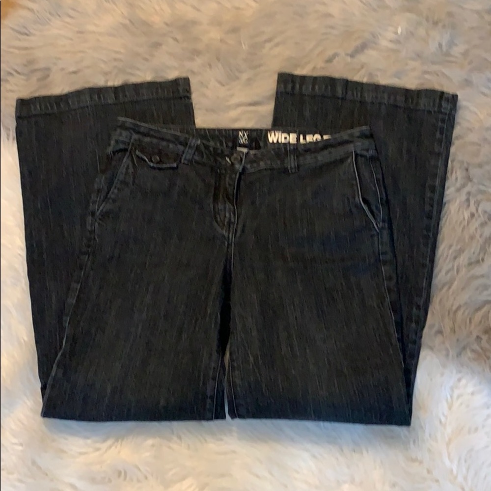 NY&C wide leg jeans